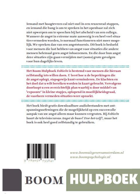 Fobieënbackcover