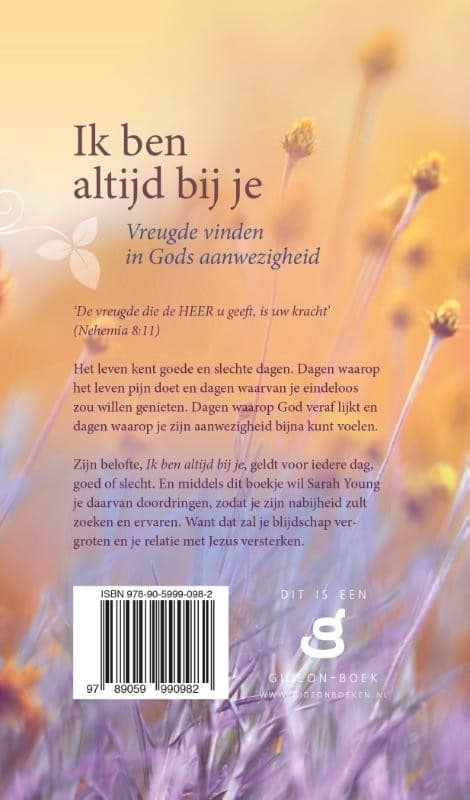 Ik ben altijd bij jebackcover
