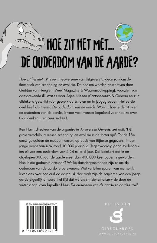De ouderdom van de aarde?backcover