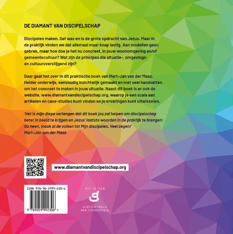 Diamant van discipelschapbackcover