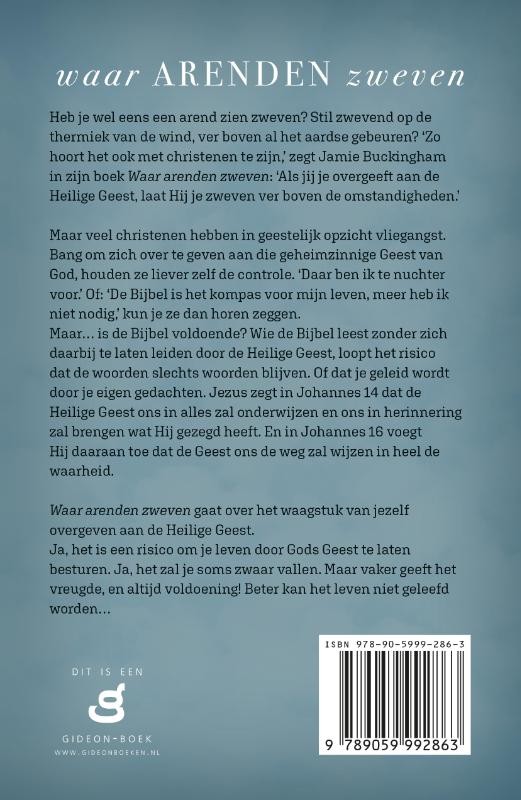 Waar arenden zwevenbackcover