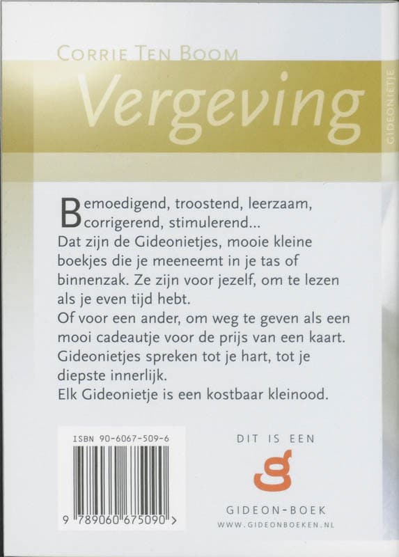 Vergevingbackcover