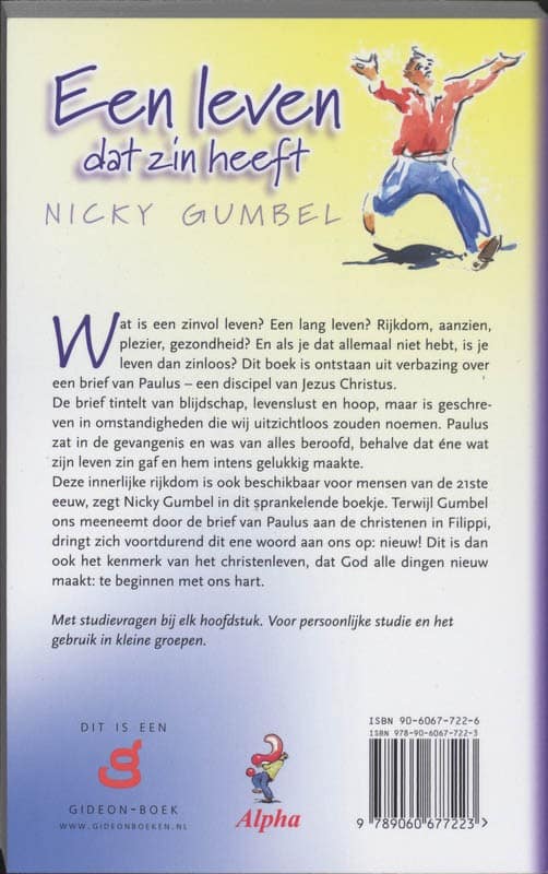 Een leven dat zin heeftbackcover