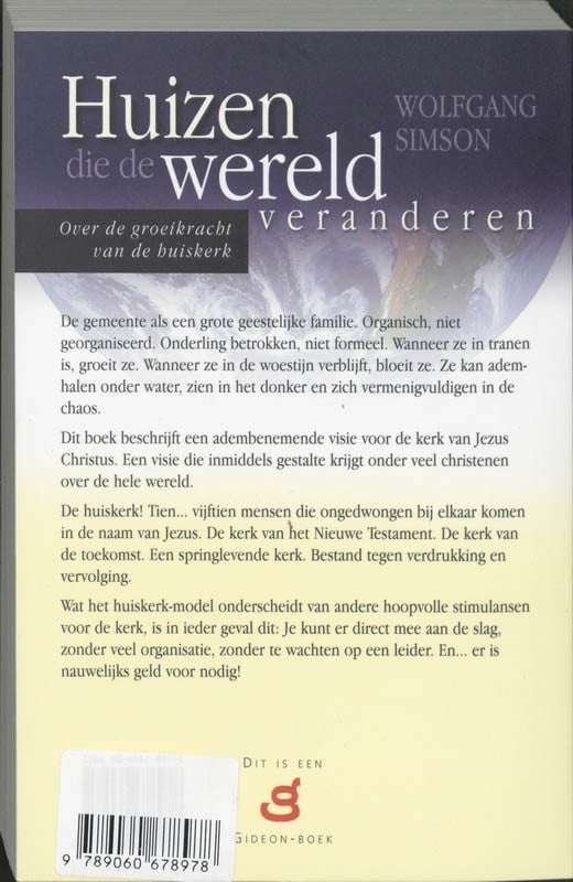 Huizen die de wereld veranderenbackcover