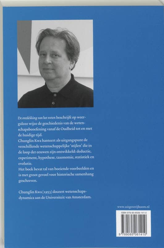 De ontdekking van het wetenbackcover