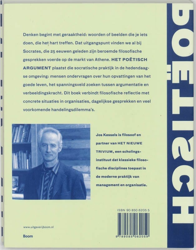 Het poetisch argumentbackcover