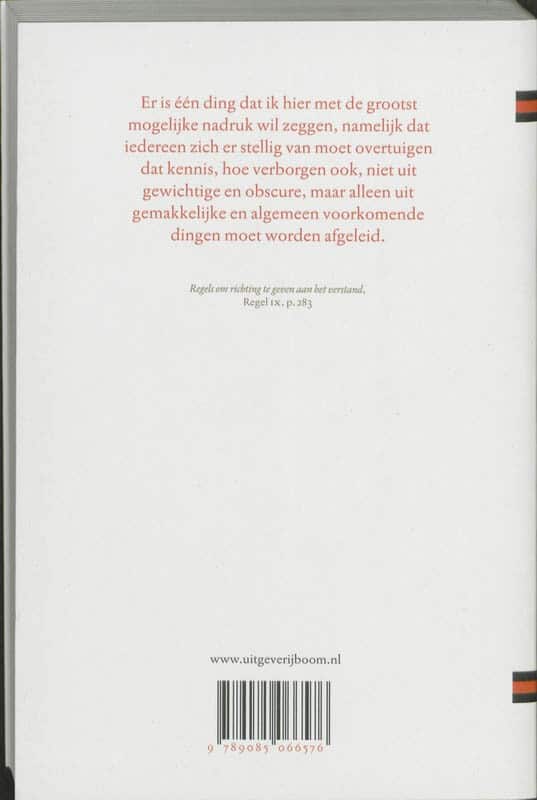 Bibliotheek Descartesbackcover