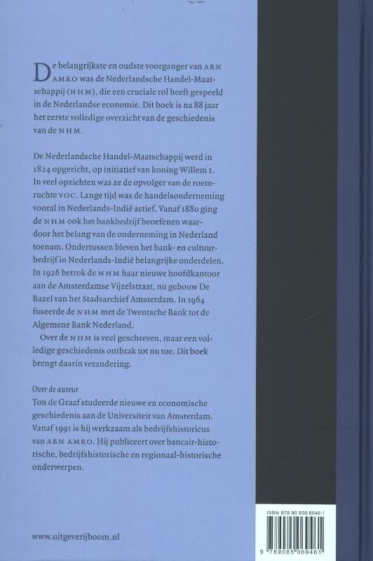 Voor handel en maatschappijbackcover