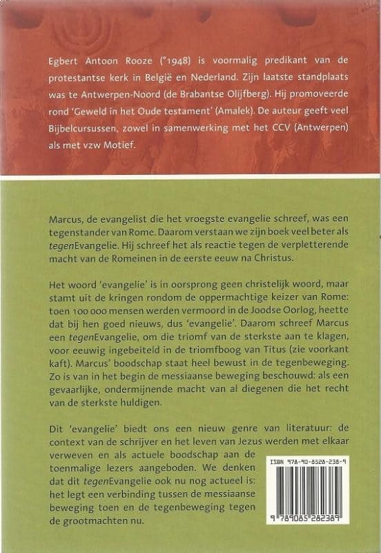 Marcus als tegenevangeliebackcover