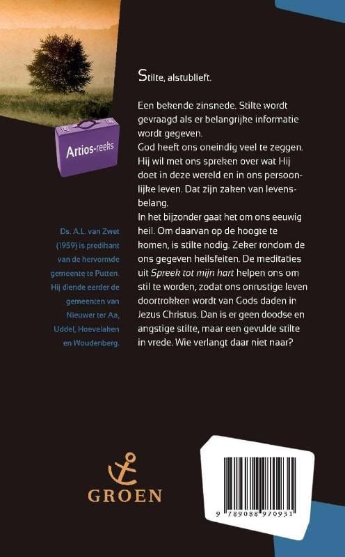 Spreek tot mijn hartbackcover