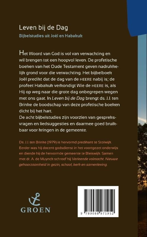 Leven bij de dagbackcover