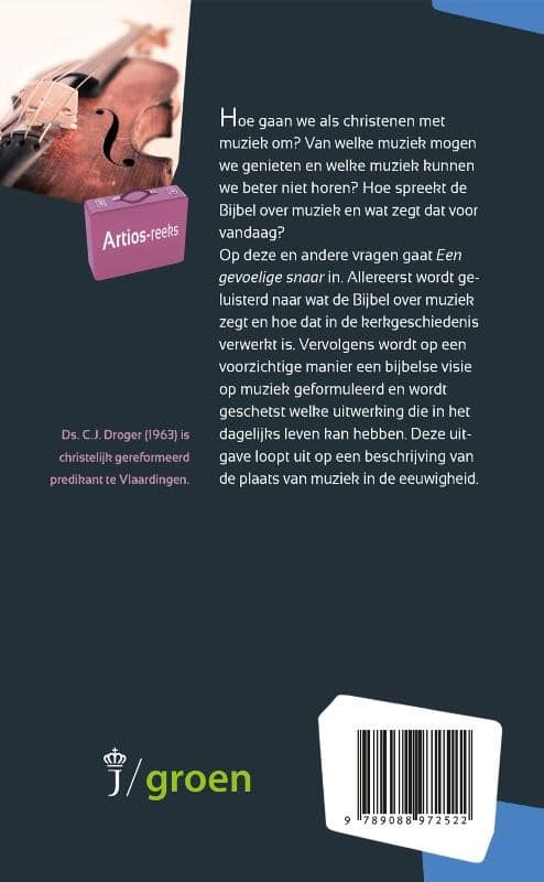 Een gevoelige snaarbackcover
