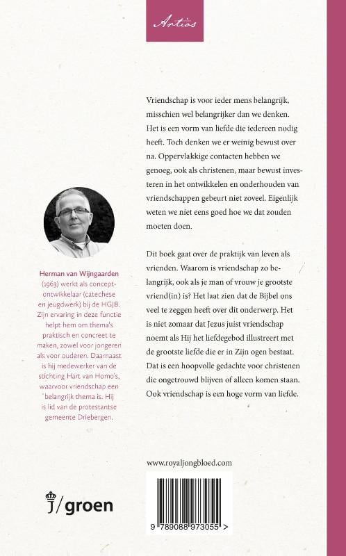 Leven als vriendenbackcover