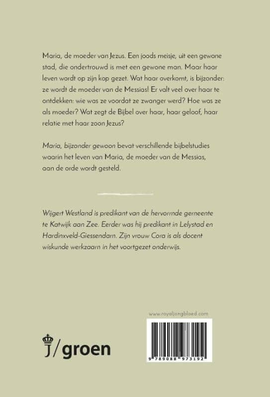 Maria, bijzonder gewoonbackcover