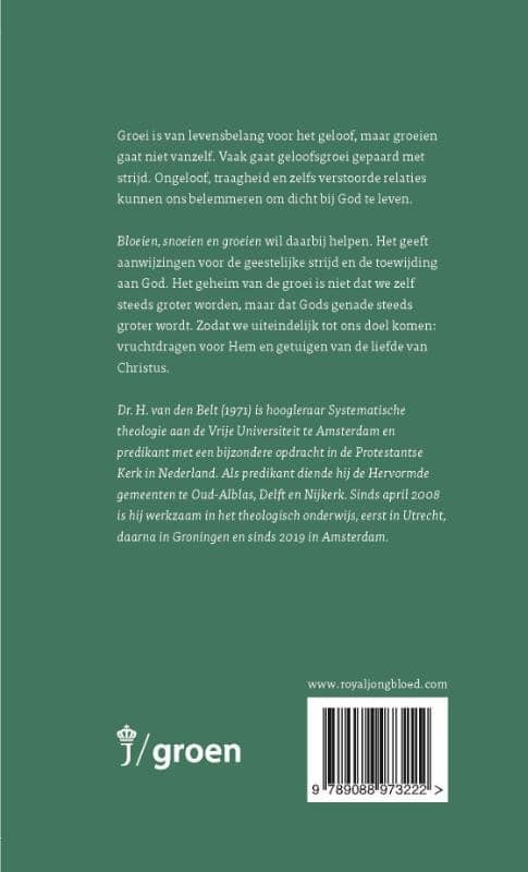 Bloeien, snoeien en groeienbackcover