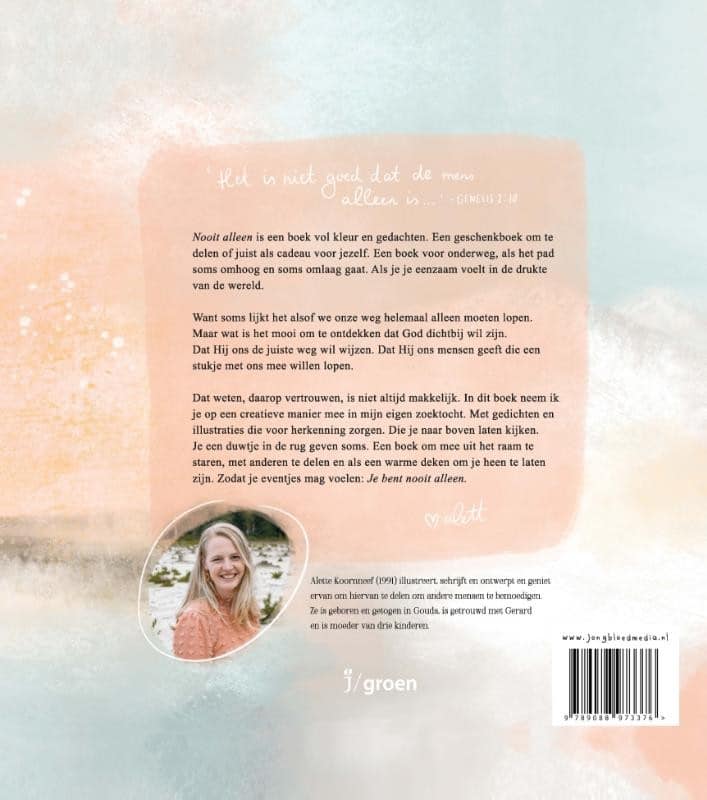 Nooit alleenbackcover