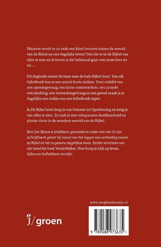 De Bijbel levenbackcover