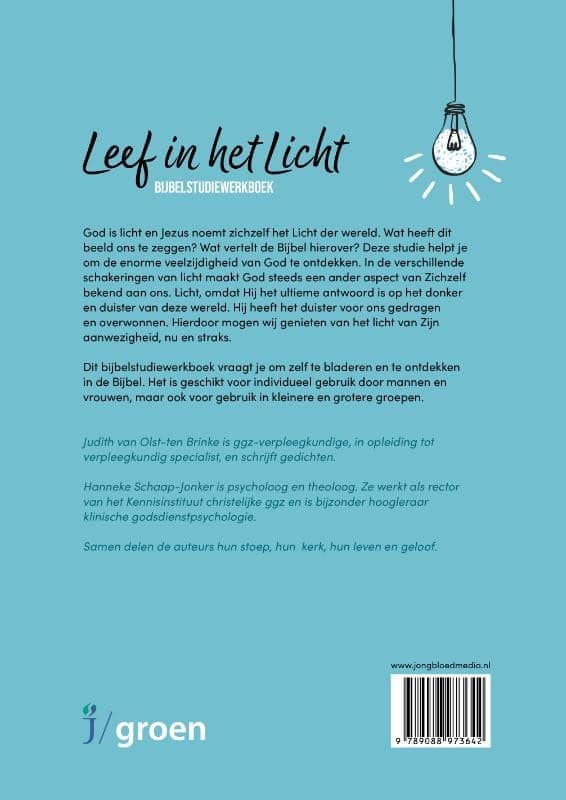 Leef in het Lichtbackcover