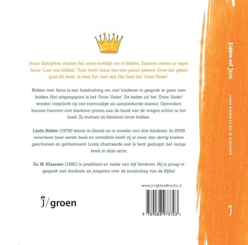 Bidden met Jezusbackcover