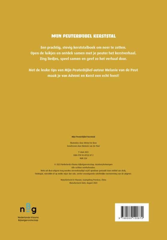 Mijn peuterbijbel kerststalbackcover