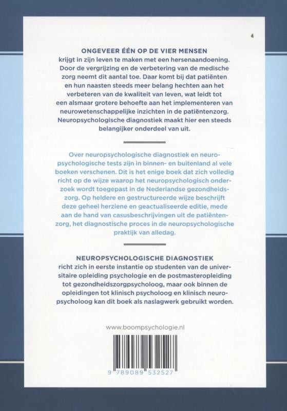Neuropsychologische diagnostiekbackcover