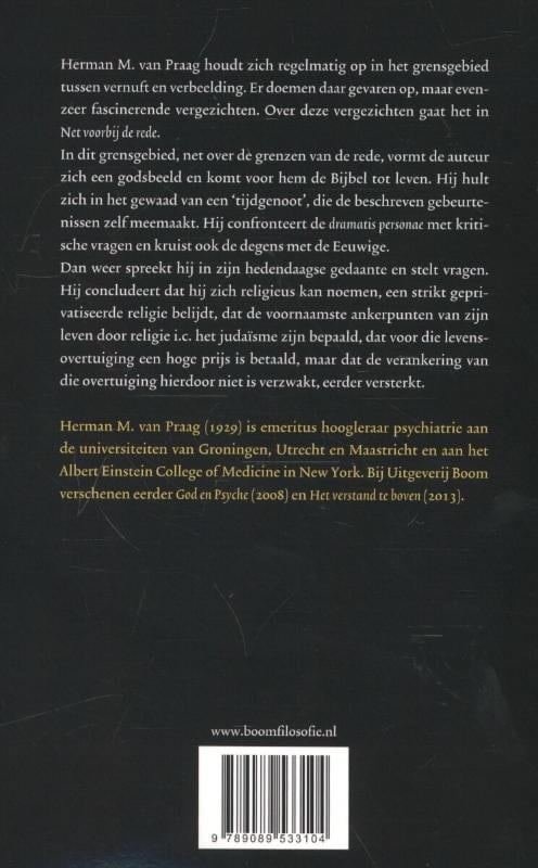 Net voorbij de redebackcover
