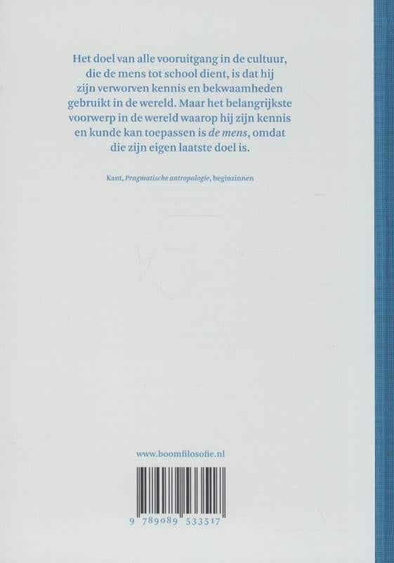 Pragmatische antropologiebackcover