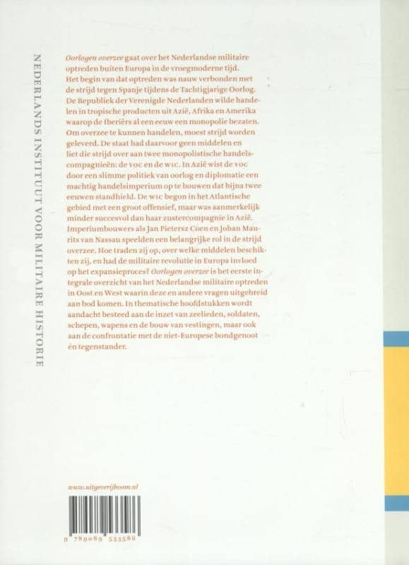 Oorlogen overzeebackcover