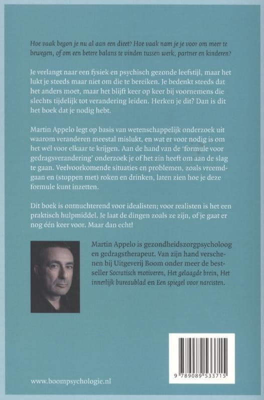 Waarom veranderen (meestal) misluktbackcover