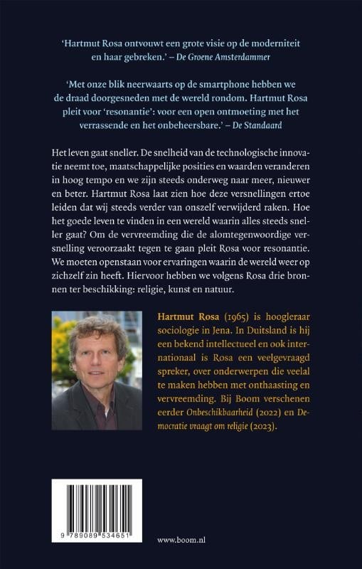 Leven in tijden van versnellingbackcover