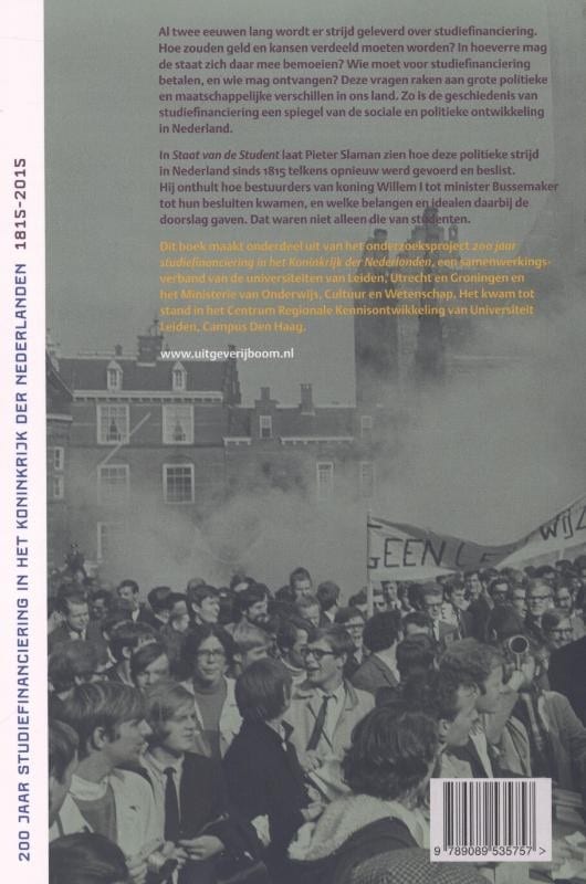 Staat van de studentbackcover