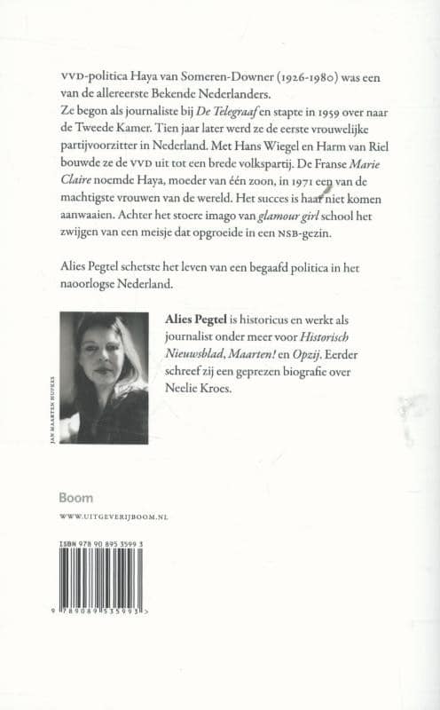 Haya van Someren-Downerbackcover