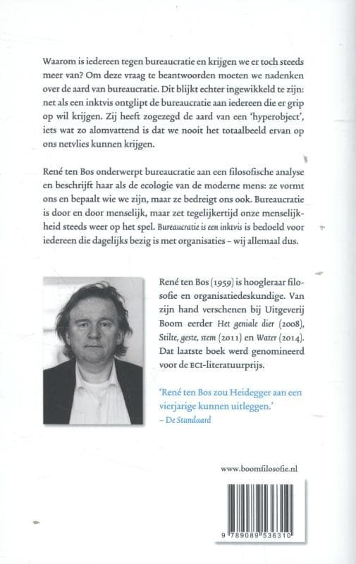 Bureaucratie is een inktvisbackcover
