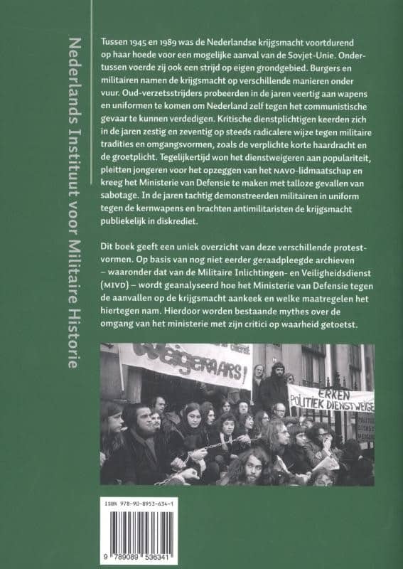 Het leger onder vuurbackcover