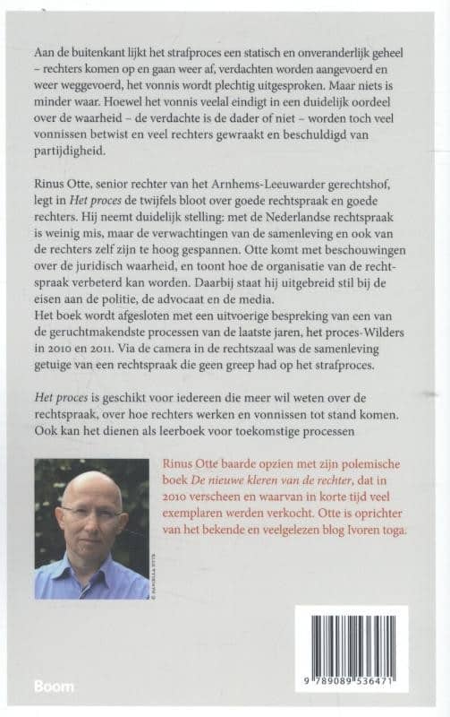 Het procesbackcover