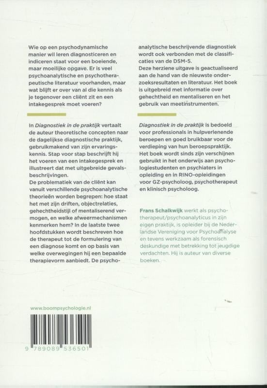 Diagnostiek in de praktijkbackcover
