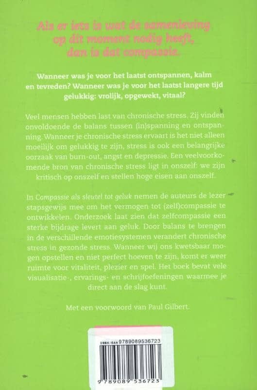 Compassie als sleutel tot gelukbackcover