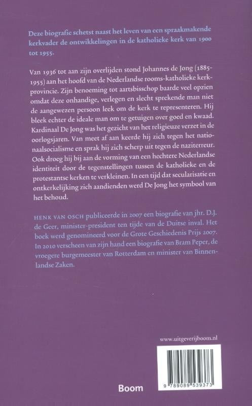 Kardinaal De Jongbackcover