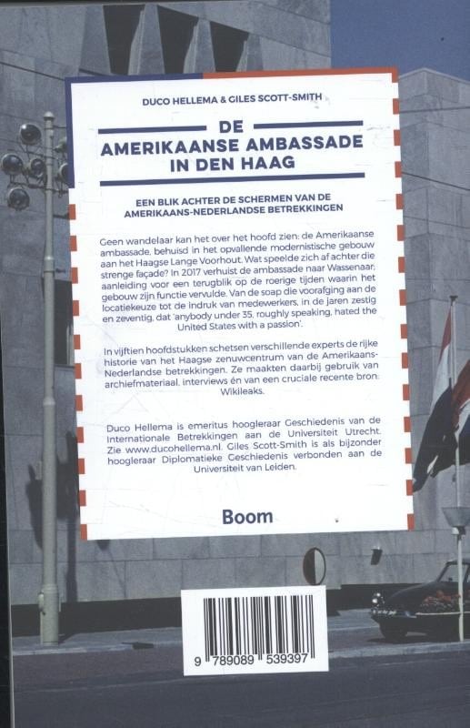 De Amerikaanse ambassade in Den Haagbackcover