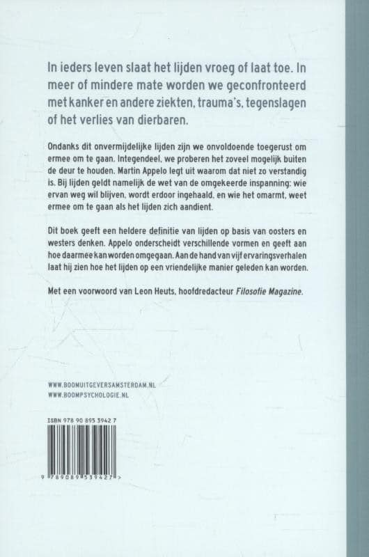 Leren lijdenbackcover