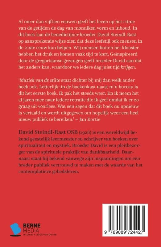 Muziek van de stiltebackcover