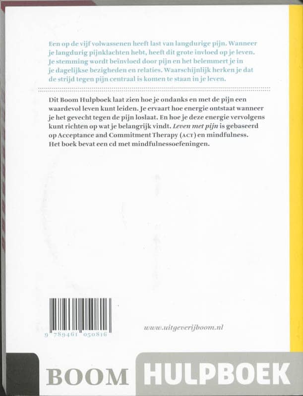 Leven met pijnbackcover