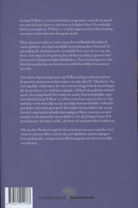 Koning Willem IIIbackcover