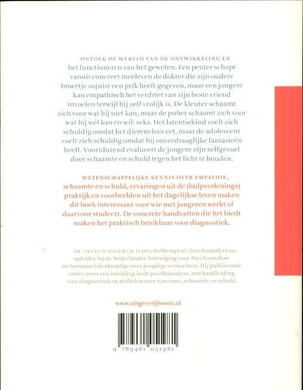 Emoties bij jongerenbackcover