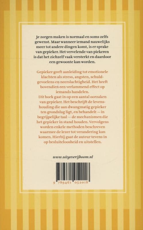 Je piekert je sufbackcover