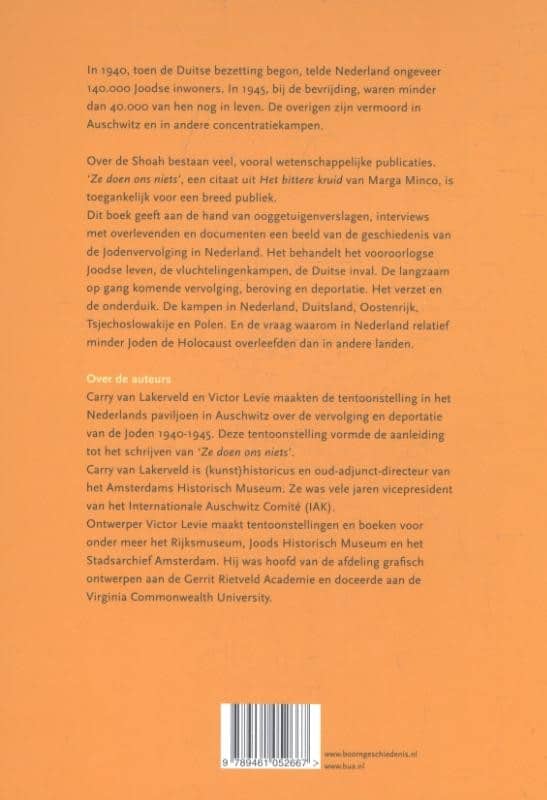 Ze doen ons nietsbackcover