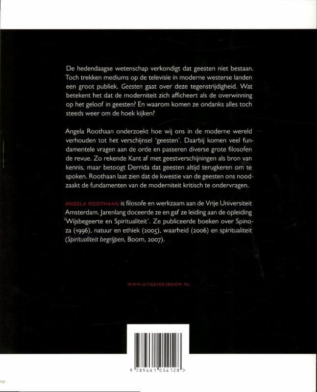 Geestenbackcover