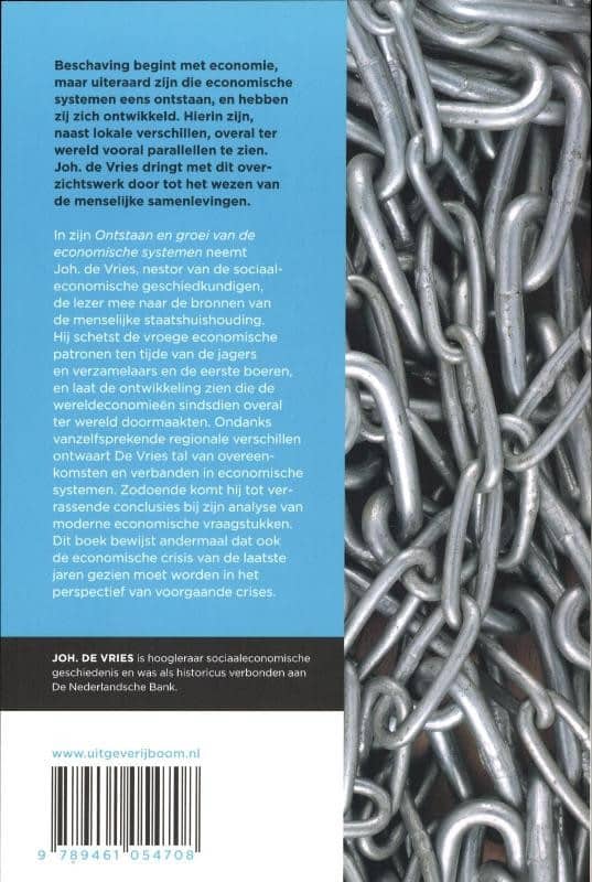 Ontstaan & groei van economische systemenbackcover