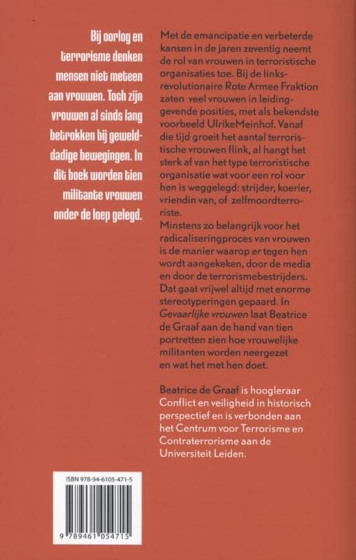 Gevaarlijke vrouwenbackcover