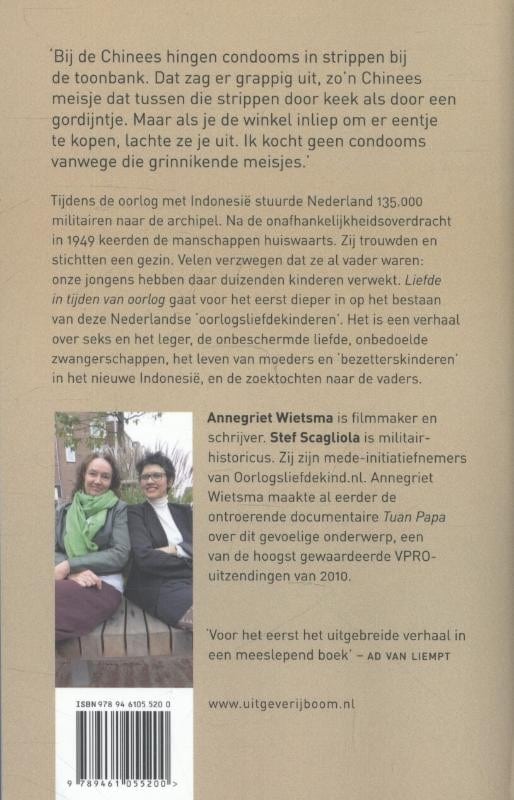 Liefde in tijden van oorlogbackcover